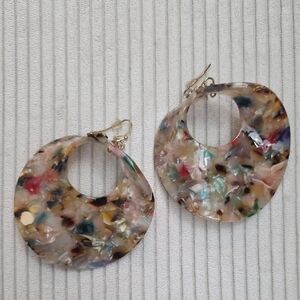 Multicolor Hoop Earrings